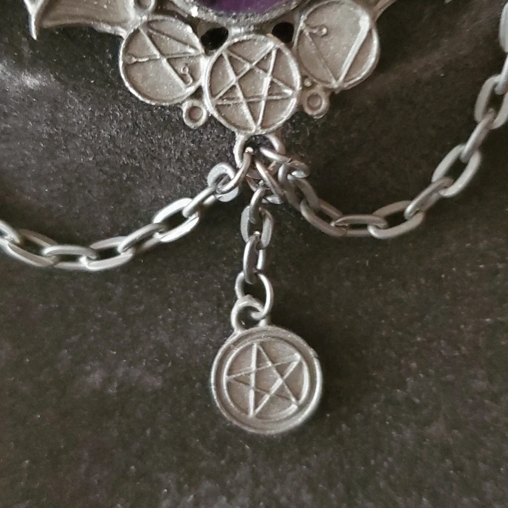 *NWT* Restyle's Purple Posession Bat Choker - Picture 6 of 16